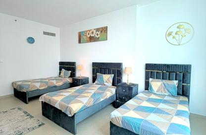 Apartment - 2 Bedrooms - 2 Bathrooms for rent in Beach Tower 2 - Al Khan Lagoon - Al Khan - Sharjah