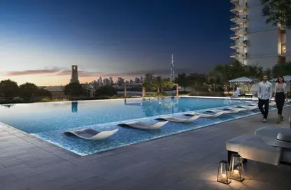 Apartment - 1 Bedroom - 1 Bathroom for sale in Hillsedge Tower B - Hillsedge - Dubai Hills Estate - Dubai