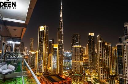 النزل و الشقق الفندقية - غرفة نوم - 2 حمامات للبيع في فندق ومساكن برج باراماونت - الخليج التجاري - دبي
