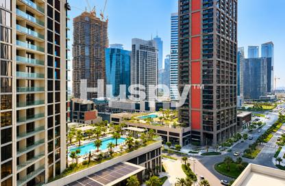 Apartment - Studio - 1 for rent in Peninsula Four - Peninsula - Business Bay - Dubai