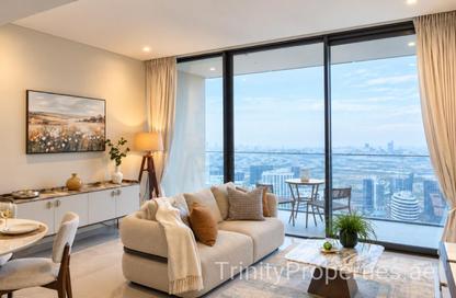 Apartment - 1 - 2 for rent in Peninsula Four - Peninsula - Business Bay - Dubai