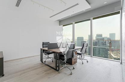 Office Space - Studio - 1 Bathroom for rent in The Prism - Business Bay - Dubai