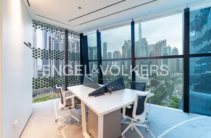 مكتب - استوديو - 1 حمام للايجار في برج أوبوس - الخليج التجاري - دبي