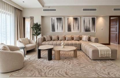 Apartment - 1 - 2 for rent in Golden Mile 7 - Golden Mile - Palm Jumeirah - Dubai