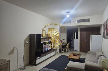Apartment - Studio - 1 for rent in Ajman One Tower 1 - Ajman One - Ajman Downtown - Ajman
