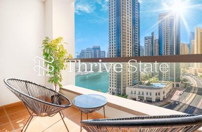 Apartment - 3 Bedrooms - 4 Bathrooms for rent in Rimal 1 - Rimal - Jumeirah Beach Residence - Dubai