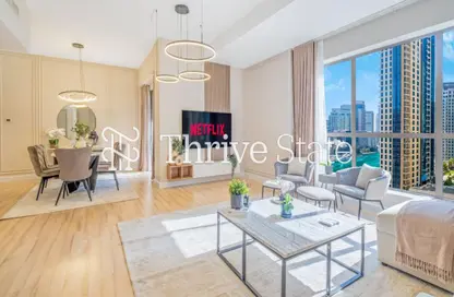 Apartment - 3 Bedrooms - 4 Bathrooms for rent in Rimal 1 - Rimal - Jumeirah Beach Residence - Dubai