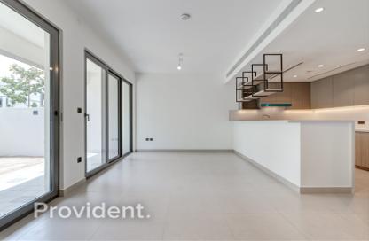 Townhouse - 3 - 3 for rent in Aura Gardens - Tilal Al Ghaf - Dubai