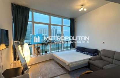 Apartment - Studio - 1 Bathroom for rent in Hydra Avenue Towers - City Of Lights - Al Reem Island - Abu Dhabi