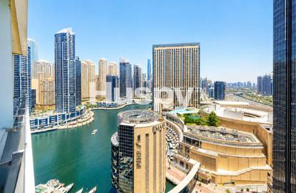 Apartment - 2 Bedrooms - 2 Bathrooms for rent in Silverene Tower B - Silverene - Dubai Marina - Dubai