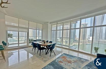 Apartment - 3 - 3 for rent in Marinascape Oceanic - Trident Marinascape - Dubai Marina - Dubai