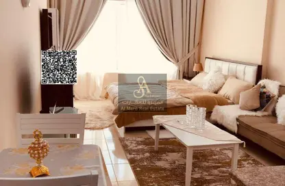 Apartment - Studio - 1 Bathroom for sale in Orient Tower 1 - Orient Towers - Al Bustan - Ajman Apartment - Studio - 1 Bathroom for sale in Orient Tower 1 - Orient Towers - Al Bustan - Ajman