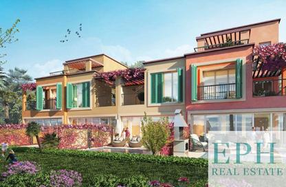 Townhouse - 4 - 3 for sale in Nice - Damac Lagoons - Dubai
