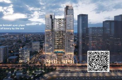 شقة - غرفة نوم - 2 حمامات للبيع في برج موجان - طريق كورنيش عجمان - عجمان شقة - غرفة نوم - 2 حمامات للبيع في برج موجان - طريق كورنيش عجمان - عجمان