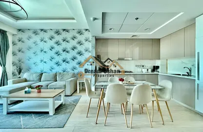 Apartment - 1 Bedroom - 2 Bathrooms for rent in Farhad Azizi Residence - Al Jaddaf - Dubai