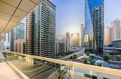 شقة - 2 غرف نوم - 2 حمامات للايجار في وست أفينيو - دبي مارينا - دبي