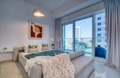 Apartment - 2 Bedrooms - 3 Bathrooms for rent in Damac Heights - Dubai Marina - Dubai