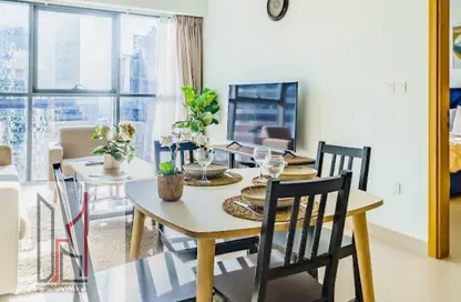 شقة - غرفة نوم - 2 حمامات للايجار في بلفيو برج 2 - أبراج بلفيو - وسط مدينة دبي - دبي