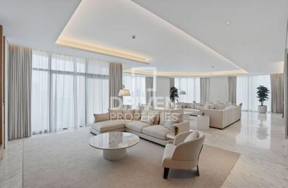 Penthouse - 4 Bedrooms - 6 Bathrooms for rent in IL Primo - Opera District - Downtown Dubai - Dubai