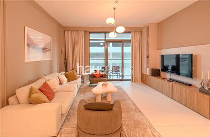 شقة - غرفة نوم - 1 حمام للايجار في برج Marina Vista 1 - مارينا فيستا - إعمار بيتشفرونت - دبي هاربور - دبي