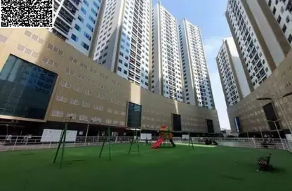 شقة - 2 غرف نوم - 3 حمامات للايجار في B3 برج - أبراج لؤلؤة عجمان - عجمان وسط المدينة - عجمان