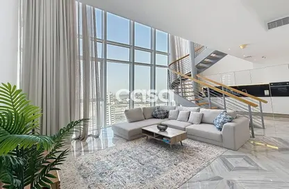 دوبلكس - غرفة نوم - 2 حمامات للبيع في برج ذا باد - الخليج التجاري - دبي