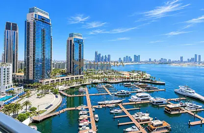 Apartment - 3 Bedrooms - 4 Bathrooms for rent in Dubai Creek Residences North Tower 3 - Dubai Creek Residences North - Dubai Creek Residences - Dubai Creek Harbour (The Lagoons) - Dubai