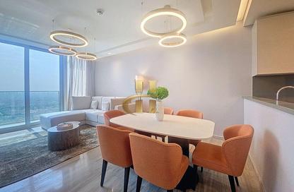 Apartment - 2 - 4 for rent in Palm View - Dubai Media City - Dubai