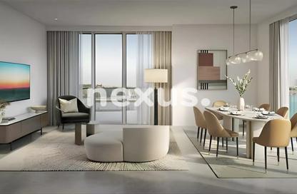 Apartment - 3 - 3 for sale in Seapoint Tower 1 - Seapoint - Emaar Beachfront - Dubai Harbour - Dubai