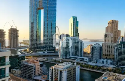 Apartment - 1 Bedroom - 2 Bathrooms for sale in DEC Tower 2 - DEC Towers - Dubai Marina - Dubai