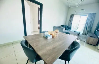 شقة - غرفة نوم - 2 حمامات للايجار في ذا سكوير تاور - الضاحية 13 - قرية جميرا الدائرية - دبي