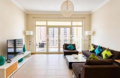 Apartment - 4 Bedrooms - 3 Bathrooms for rent in Al Das - Shoreline Apartments - Palm Jumeirah - Dubai