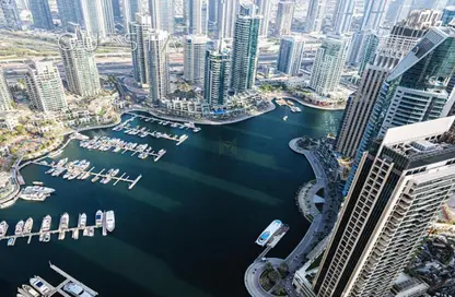 Apartment - 4 Bedrooms - 4 Bathrooms for rent in Cayan Tower - Dubai Marina - Dubai