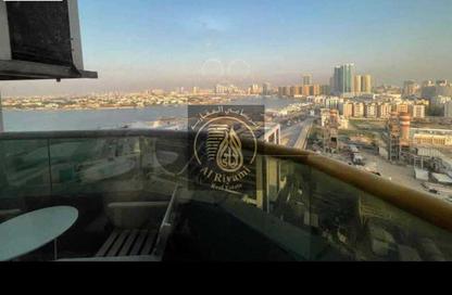 Apartment - 1 Bedroom - 2 Bathrooms for rent in Orient Tower 1 - Orient Towers - Al Bustan - Ajman