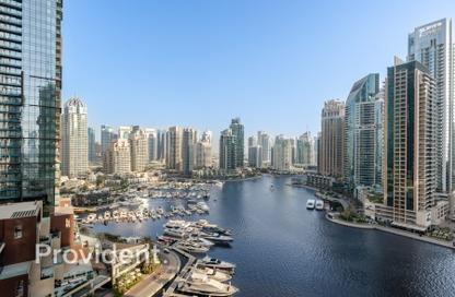 Apartment - 2 - 3 for rent in Damac Heights - Dubai Marina - Dubai
