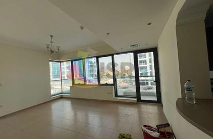 Apartment - 1 - 2 for rent in Wimbledon Tower - Dubai Sports City - Dubai