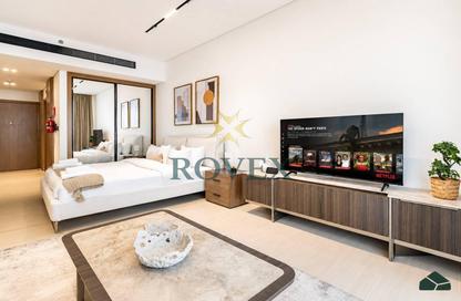 Apartment - Studio - 1 Bathroom for rent in Trillionaire Residences - Business Bay - Dubai