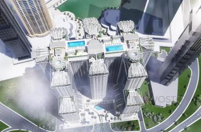 Apartment - Studio - 1 for sale in Golf Views Seven City - JLT Cluster Z - Jumeirah Lake Towers - Dubai
