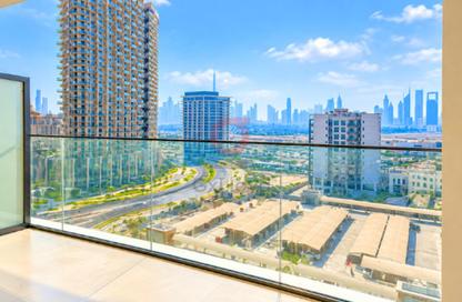 Apartment - Studio - 1 for rent in Binghatti Ghost - Dubai Healthcare City 2 - Al Jaddaf - Dubai