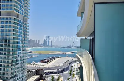 Apartment - 1 Bedroom - 1 Bathroom for rent in Beach Vista Tower 1 - Beach Vista - EMAAR Beachfront - Dubai Harbour - Dubai