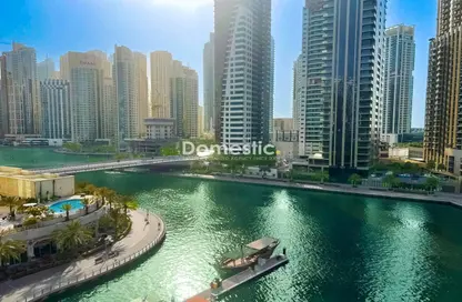 Apartment - 3 Bedrooms - 4 Bathrooms for sale in Marinascape Oceanic - Trident Marinascape - Dubai Marina - Dubai
