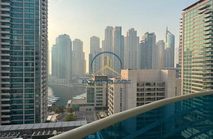 Apartment - 2 Bedrooms - 2 Bathrooms for rent in Cascades Tower - Dubai Marina - Dubai
