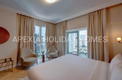 Hotel  and  Hotel Apartment - 2 Bedrooms - 3 Bathrooms for rent in Safeer Tower - Dubai Marina - Dubai