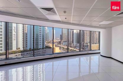 Office Space - Studio - 2 Bathrooms for rent in The Prime Tower - Business Bay - Dubai