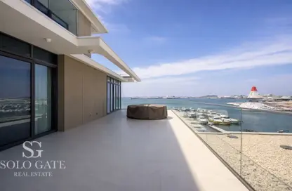 Apartment - 4 Bedrooms - 5 Bathrooms for rent in Seagate Building 2 - Seagate - Mina Rashid - Dubai