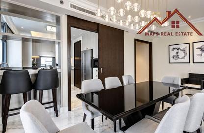 Apartment - 3 - 4 for rent in The Address Residence Fountain Views 2 - The Address Residence Fountain Views - Downtown Dubai - Dubai