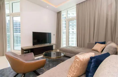 Apartment - 1 Bedroom - 2 Bathrooms for rent in Damac Maison Prive A - Damac Maison Prive - Business Bay - Dubai