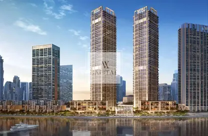 Apartment - Studio - 1 Bathroom for sale in Peninsula Four - Peninsula - Business Bay - Dubai