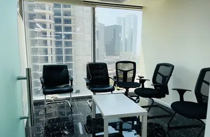 Office Space - Studio - 1 Bathroom for rent in The Binary Tower - Business Bay - Dubai