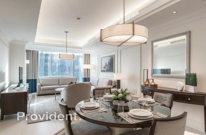 Apartment - 1 - 2 for rent in Kempinski Blvd (The address Blvd) - Downtown Dubai - Dubai